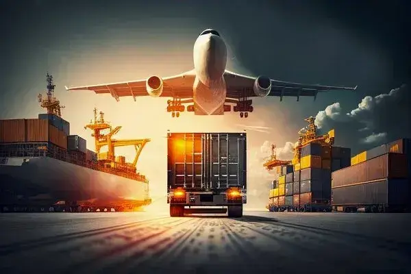 صادرات کالا با کامیون و کشتی و هواپیما
